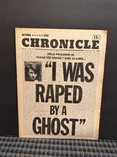1967 March 20 National Star Chronicle Newspaper, I was Raxed by a Ghost (VRN10G picture