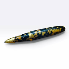 Beautiful Jean Pierre Lepine Winston Tortoiseshell Resin Fountain Pen Perfect picture