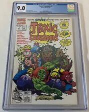 1992 Marvel TOXIC CRUSADERS #1 ~ CGC 9.0 ~ Toxic Avenger picture