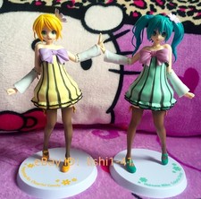 [USED] SEGA Project DIVA Rin Miku 2P Set Figure Cheerful Candy Colorful Drop picture