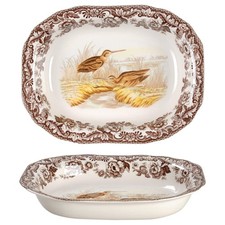 Spode Woodland Oval Vegetable Bowl 688421 picture