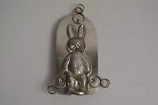 Vintage Chocolate Rabbit Bunny Mold Metal Collectible Easter picture