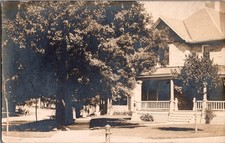 [52g16] Postcard RPPC 1909, Residence, Leipsic Ohio (?) picture
