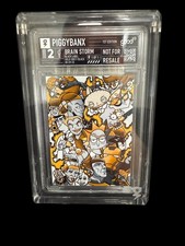PiggyBanx Piggy Banx Brain Storm Galactic Variant Black Label 1/1 picture