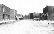 1910 Street View Savannah New York NY - Reprint picture