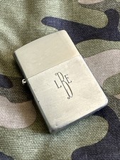 1953 1954 Classic Vintage Zippo Lighter - Brushed Chrome Finish - FrankenZippo picture
