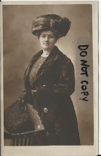 OLD RPPC MABELLE HALLIDAY MAUD MATHER DE YOUNGS BROADWAY COR. 17TH NEW YORK NY picture