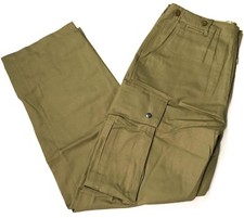 WWII US AIRBORNE PARATROOPER UNREINFORCED M42 JUMP TROUSERS- XSMALL picture