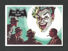 1966 Topps Batman Black Bat #9 Face of the Joker picture