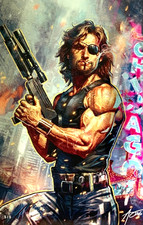 ESCAPE FROM NEW YORK: ESCAPE FROM CHICAGO 1: RUDY AO SECRET METAL VIRGIN VARIANT picture