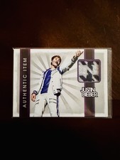 2009 Panini Justin Bieber Relic Sock #2 Rookie picture