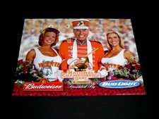 Hooters Uniform 2001 Rose Bowl Poster Budweiser Beer College Football Lee Corso  picture
