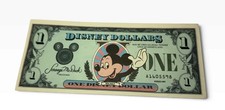 Disney Dollar $1  Mickey Waving 1987 A Series MINT. RARE picture