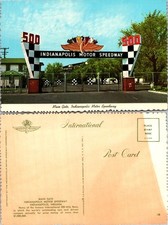Continental Main Gate Indianapolis Motor Speedway Postcard picture
