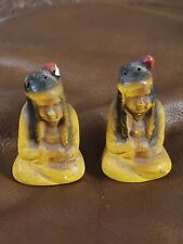 Old Vintage Indian Salt And Pepper Shakers picture