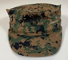 USMC 8 Point Garrison Cover Cap Hat Woodland MARPAT Size Large picture
