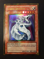 Yu-Gi-Oh Cyber Dragon, GLD1-EN022, Gold Rare, Lim. Edition, English, Excellent picture