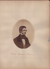 OLIVER WENDELL HOLMES SR. - PHOTOGRAPH MOUNT SIGNED picture