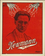 🎩 Neumann the Great Vintage Style Magic Poster - 24x36” picture