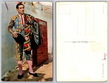 Vintage Matador Bullfighter Postcard Spain Ediciones Lux-Color 1961 picture