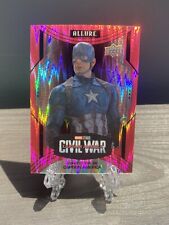 2022 Marvel Allure High Series Pink #104 Chris Evans as Captain America picture