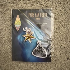 Final Fantasy Brave Exvius 2018 FFBE Fan Festa Promo Pin Button Pinback *NEW* picture