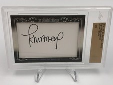 KOURTNEY KARDASHIAN CUT AUTO Card 2014 LEAF Signed RARE 7 of 8 ACTRESS MODEL picture