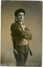 Russian Ukrainian Opera Singer M. Karakash, Vintage  Photo Postcard 1913 picture