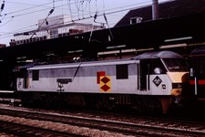 1998 Diesel Loco 90087 Doncaster Original Railway Slide Ref 8788 picture
