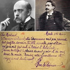 🌓 Henri de Régnier to Robert de Montesquiou Pelléas Mélisande Maeterlinck 1893 picture