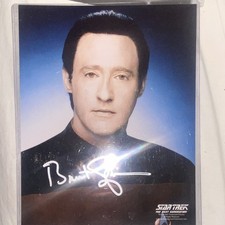 Star Trek The Next Generation Signed Autographed Photo Print picture