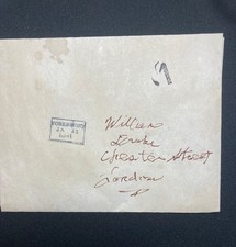 1841 stampless letter London picture