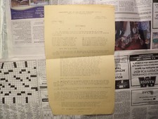 1943 Headquarters Army Air Base & 19th Bombardment Group Special Orders Pyote TX picture