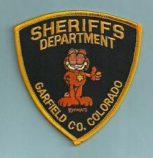 GARFIELD COUNTY COLORADO SHERIFF SHOULDER PATCH picture