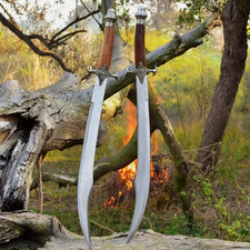 Pair of Pirate Style Swords in Wooden Handle-Best and Unique Ideal Gift For Him picture