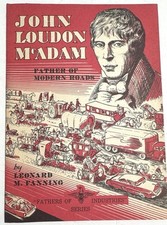 Vintage 1954 General Motors Booklet John Loudon McAdam Father Of Modern Roads picture