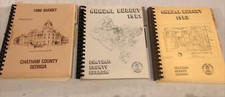 Vintage Paperwork Annual Budget Logs Savannah Chatham County Georgia (3) picture