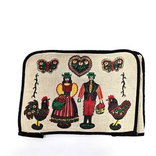 Vintage Pennsylvania Dutch Folk Art Toaster Cover picture