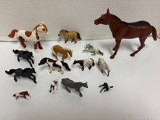Lot of 14 Breyer Safari Ltd Schleich Greenbrier Horses picture