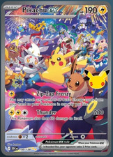 Pokemon TCG Pikachu EX 150/128 30th Celebration - SIR/Special Illustration Rare picture