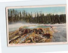 Postcard Punch Bowl Spring Yellowstone Park Wyoming USA picture
