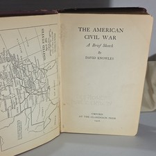 David Knowles The American Civil War: A Brief Sketch Clarendon Press 1945 picture