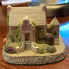 Fraser Creations Bermuda Cottage Pink Resin Handmade Signed Ian M Fraser 1980 picture