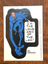 Vtg 1975 Topps Marvel Super-Heroes Sticker  Dr. Doom - Excellent Clean Cond. picture