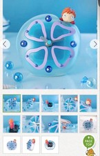 Studio Ghibli Ponyo Ponyo's Jellyfish Table Clock Japan NEW Official FS picture