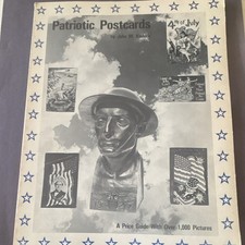 Patriotic Postcards by John M Kaduck Vintage Postcard 1971 First Edition picture