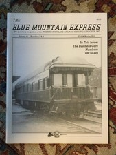 Western Maryland BLUE MOUNTAIN EXPRESS Fall & Winter 2012 Business Cars 200-204 picture