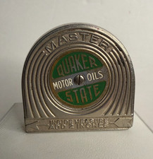vintage Master Rule tape measure advertising Quaker State Motor Oil picture