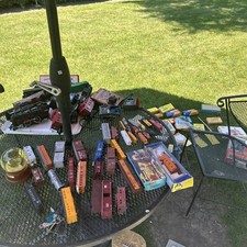 Old Train Sets Different Scales With Accessories See Photos picture