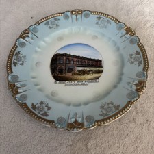 Vintage Wheelock Baker Germany Made 7.” China Plate First State Bank Oklahoma picture